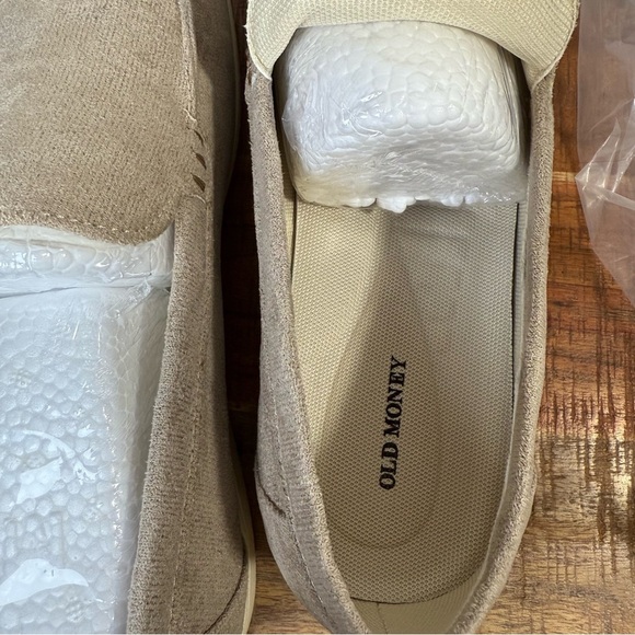 Old Money Men's Tan Suede Loafers, Size 44 - Picture 5 of 6